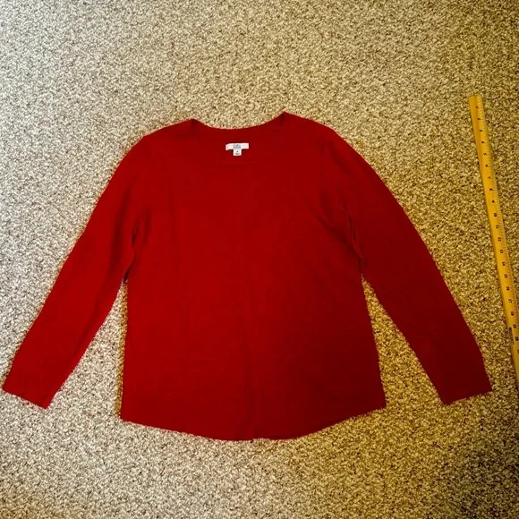 Red Cozy Sweater - Picture 1 of 5